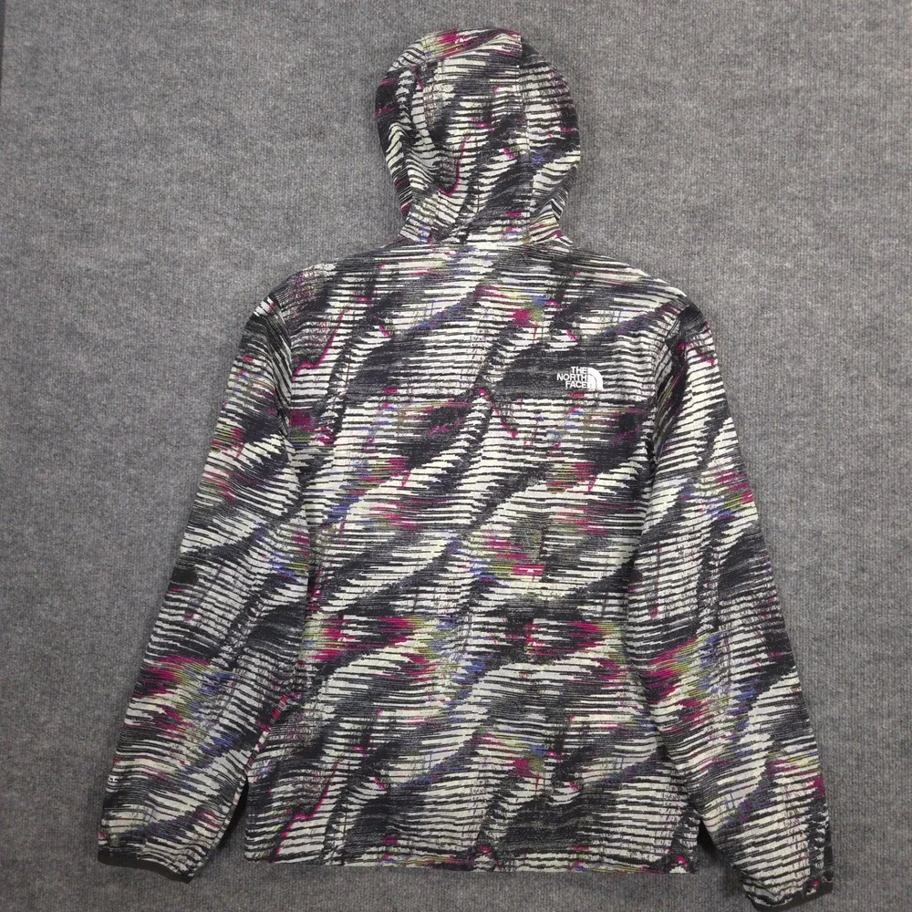 The North Face Easy Wind Full Zip Jacket Mens M Multicolor AOP WindWall Hooded